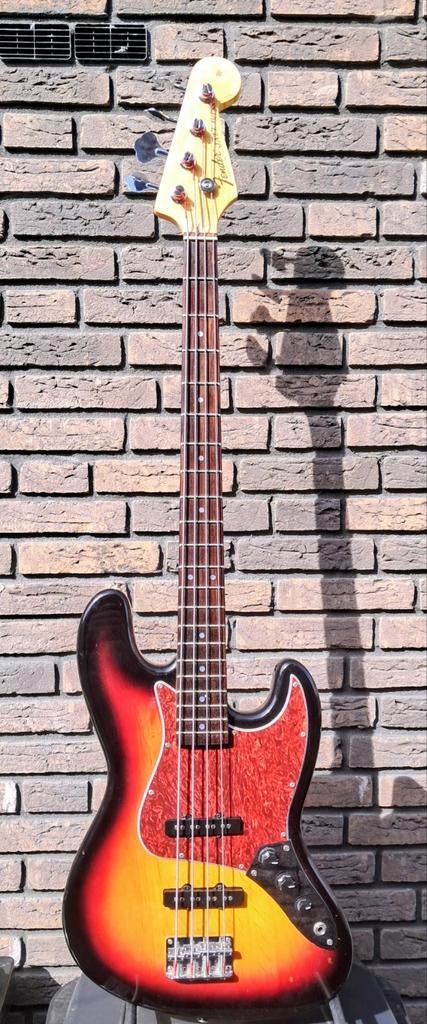 Basgitaar Elzen (Alder) body, Rosewood toets, Ophalen of Verzenden, Gebruikt