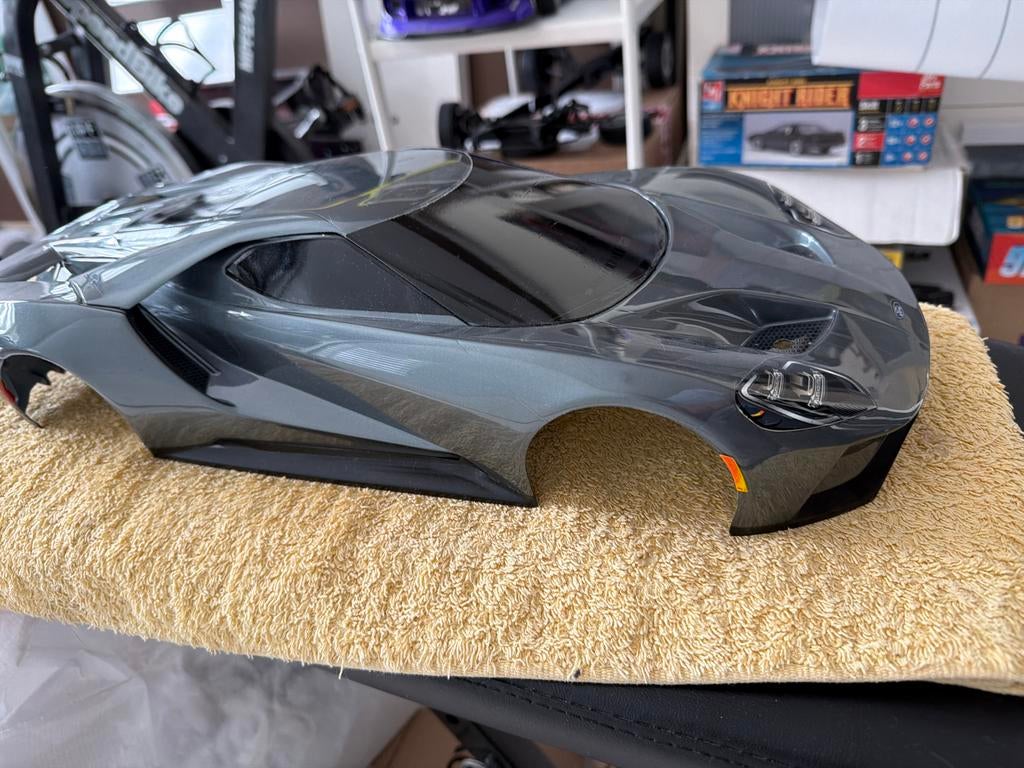 1/10 Rc body Ford GT, zeldzaam en ongebruikt, Overige merken, Auto, Groter dan 1:32, Nieuw