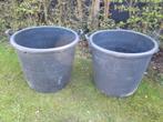 2 x Grote kuip voor struik of boom, Ophalen, Kunststof, Gebruikt, Rond