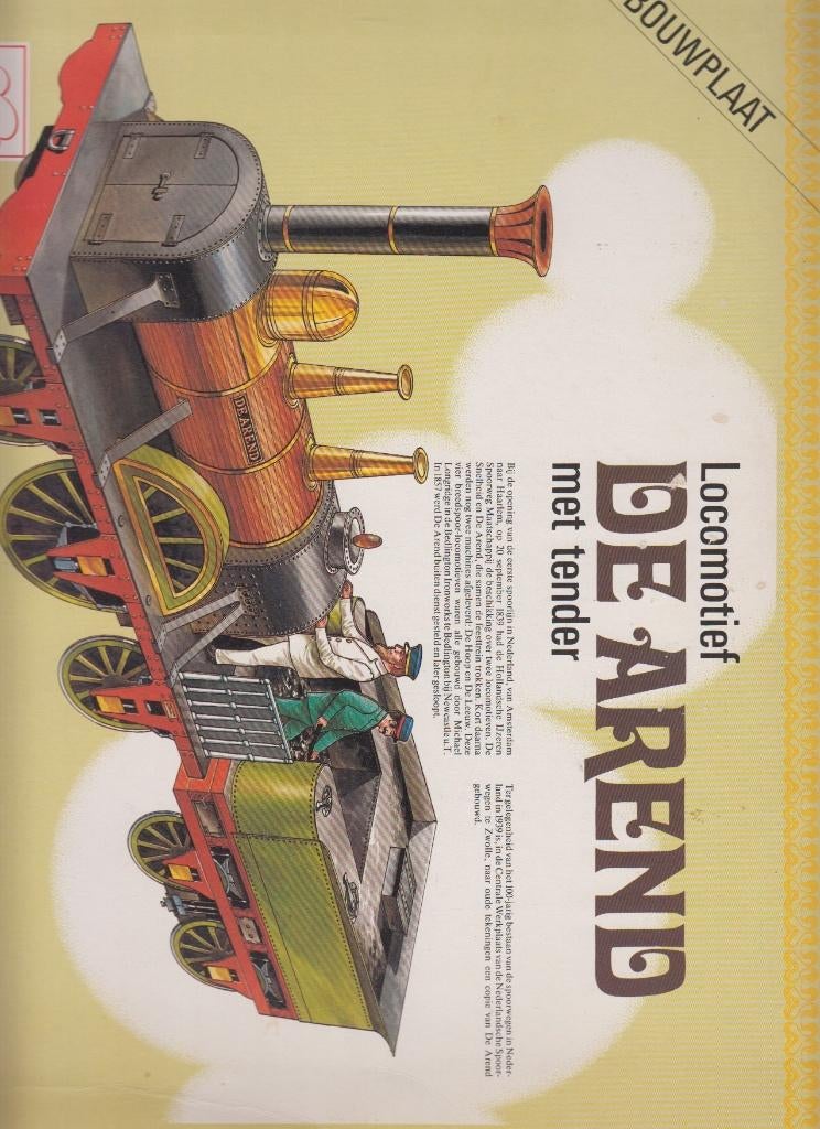 locomotief Arend, Ophalen of Verzenden, Zo goed als nieuw, Trein, Overige typen