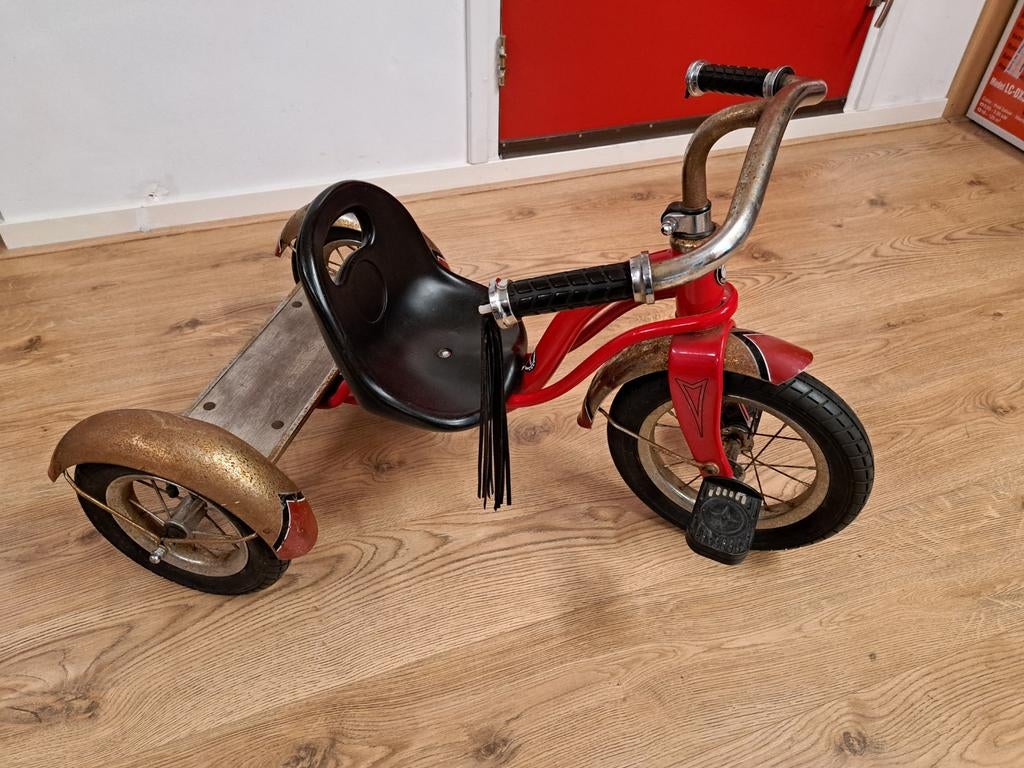 Schwinn kleuterfiets., Ophalen