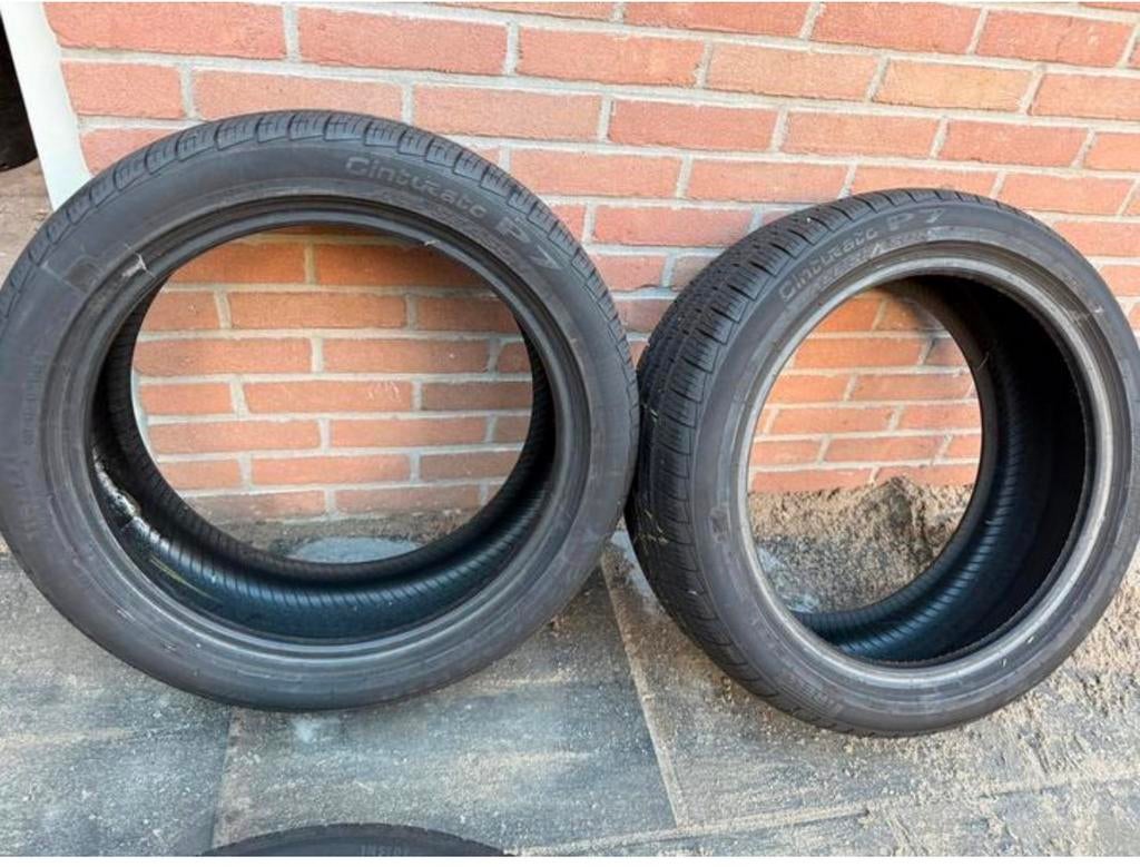 2x pirelli all season banden 225 45 18, Ophalen of Verzenden