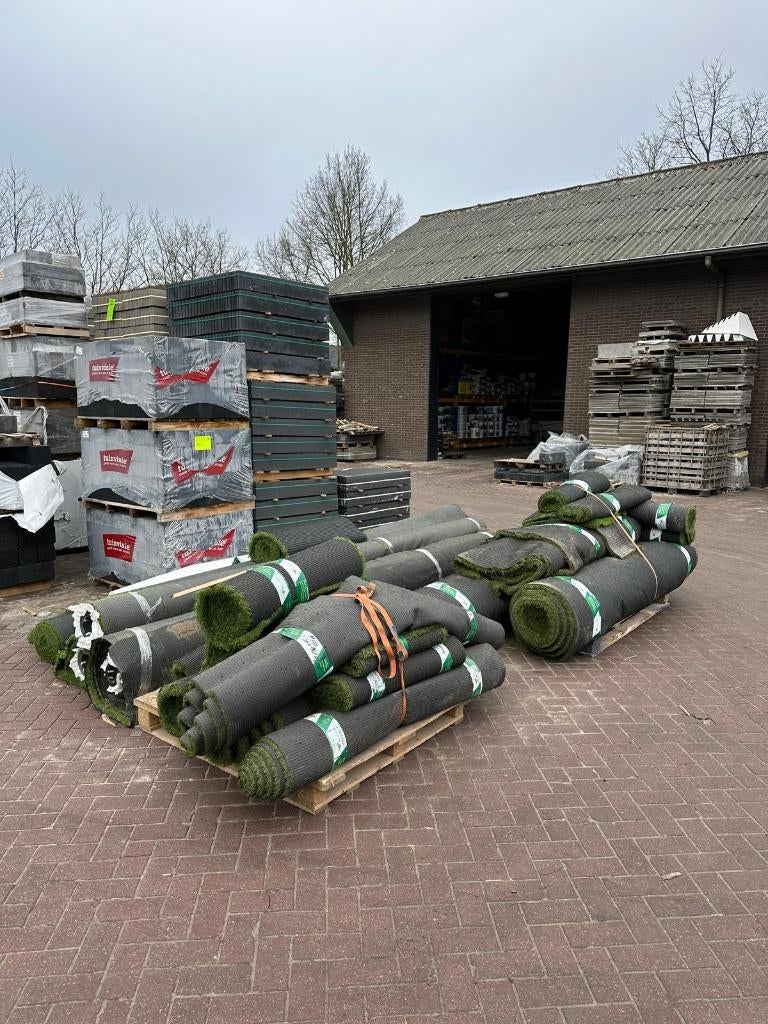 Restanten kunstgras | NIEUW | Verschillende afmetingen, Tuin en Terras, Gras en Kunstgras, Ophalen, Nieuw, Minder dan 10 m², Kunstgras