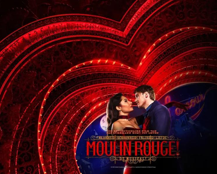 4 kaarten MUSICAL MOULIN ROUGE in juli, dag naar keuze, Tickets en Kaartjes, Drie personen of meer, Juli