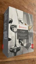 Set van 2 nieuwe Spiegelau Capri witte wijnglazen, Ophalen, Glas of Glazen, Nieuw, Glas