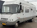 Hymer S820 Automaat  Retarder  LiFePO4 300Ah – Zeer Compleet, Caravans en Kamperen, Campers, Luifel, 7 tot 12 maanden geleden