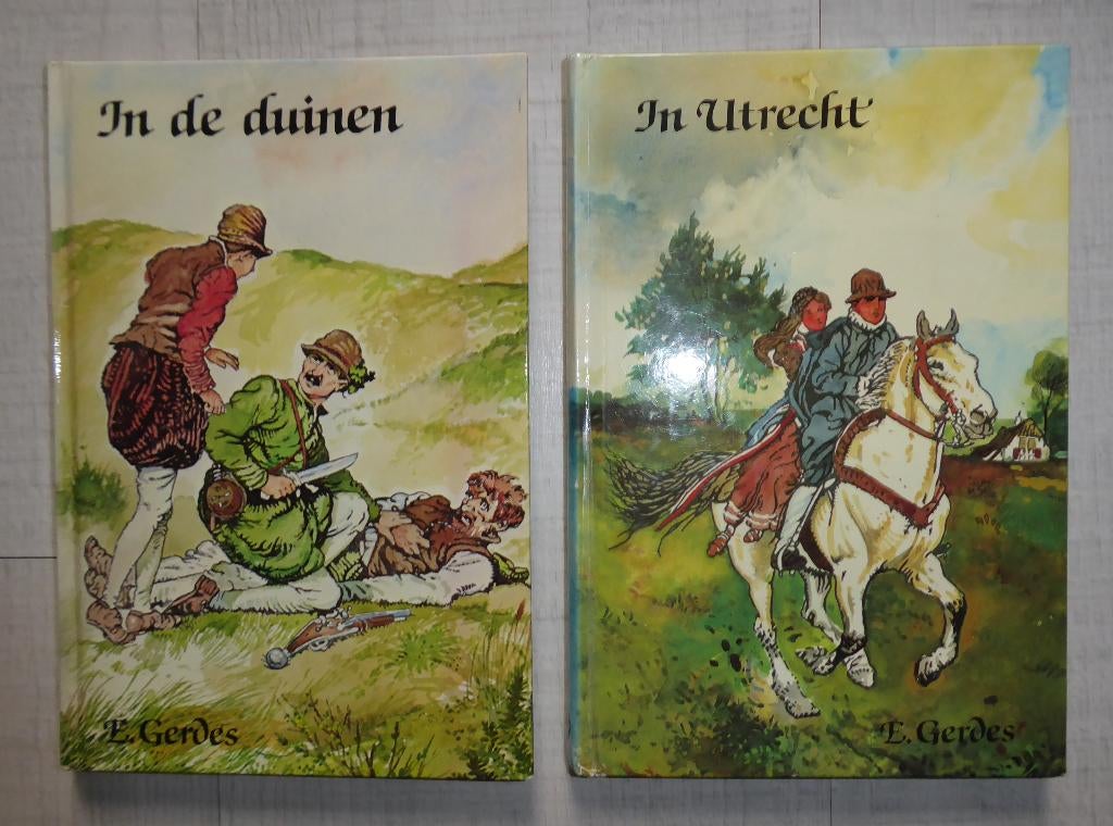 boeken: In de duinen / In Utrecht, door E. Gerdes, Boeken, Ophalen of Verzenden, Gelezen, E. Gerdes, Fictie