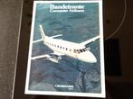 Folder vliegtuig Bandeirante Commuter Airlines EMBRAER, Verzenden, Zo goed als nieuw, Boek of Tijdschrift