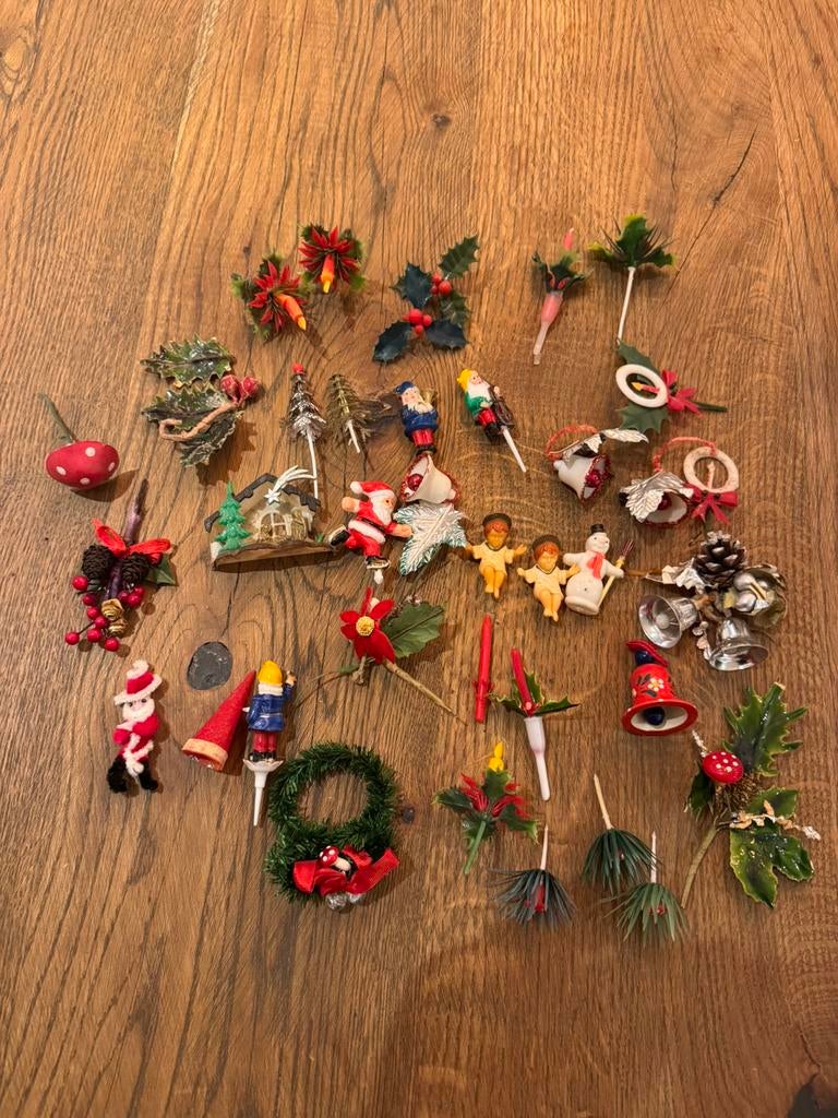 Oude kerst decoratie, Diversen, Kerst, Ophalen of Verzenden, Gebruikt