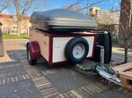 Te huur: aanhanger + topkoffer, Ophalen of Verzenden, Zo goed als nieuw