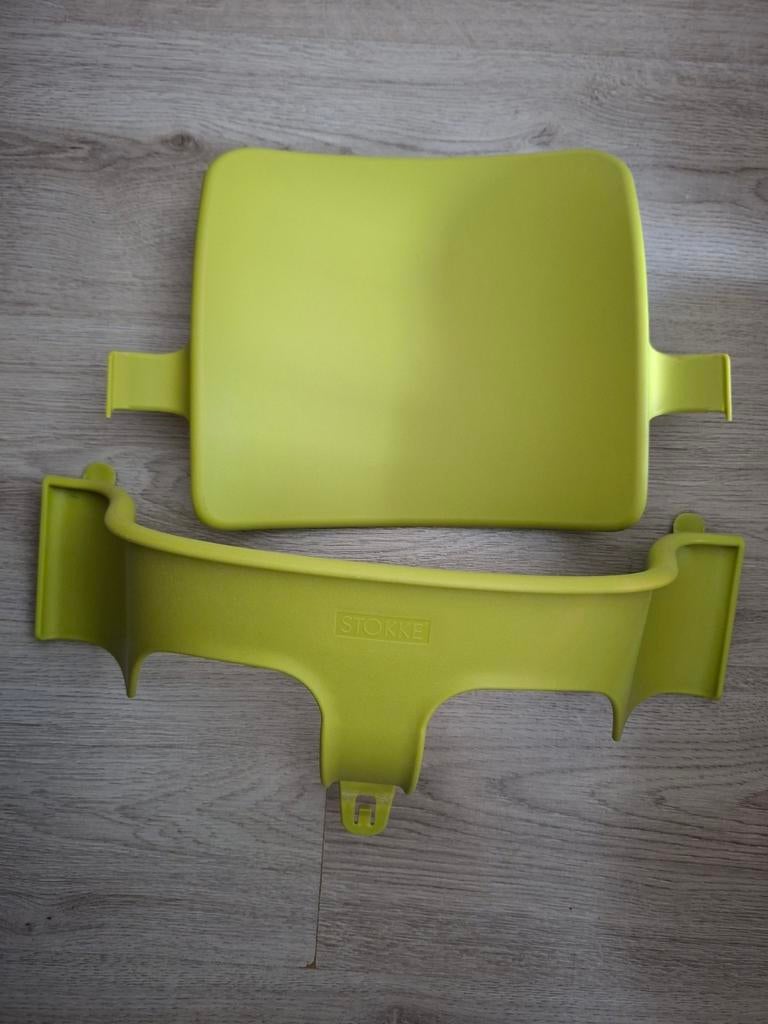Stokke babyset tripp trapp groen, Ophalen of Verzenden, Zo goed als nieuw, Meegroeistoel