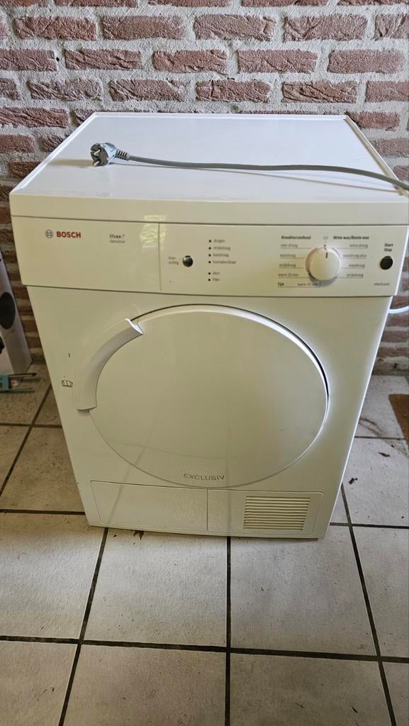 Bosch WDT45 Condensdroger - Netjes en Weinig Gebruikt, Ophalen, 6 tot 8 kg, Zo goed als nieuw, Voorlader