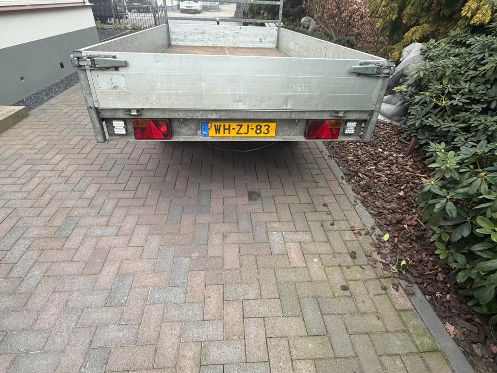 Hapert plateauwagen, Auto diversen, Aanhangers en Bagagewagens, Ophalen of Verzenden, Gebruikt