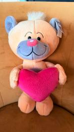 Pimboli knuffel 30 cm met hart, Kinderen en Baby's, Ophalen of Verzenden, Nieuw, Overige typen
