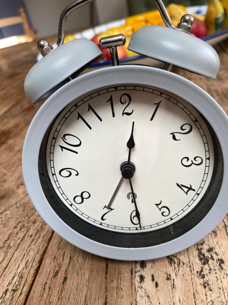 Retro vintage wekker, Ophalen, Zo goed als nieuw