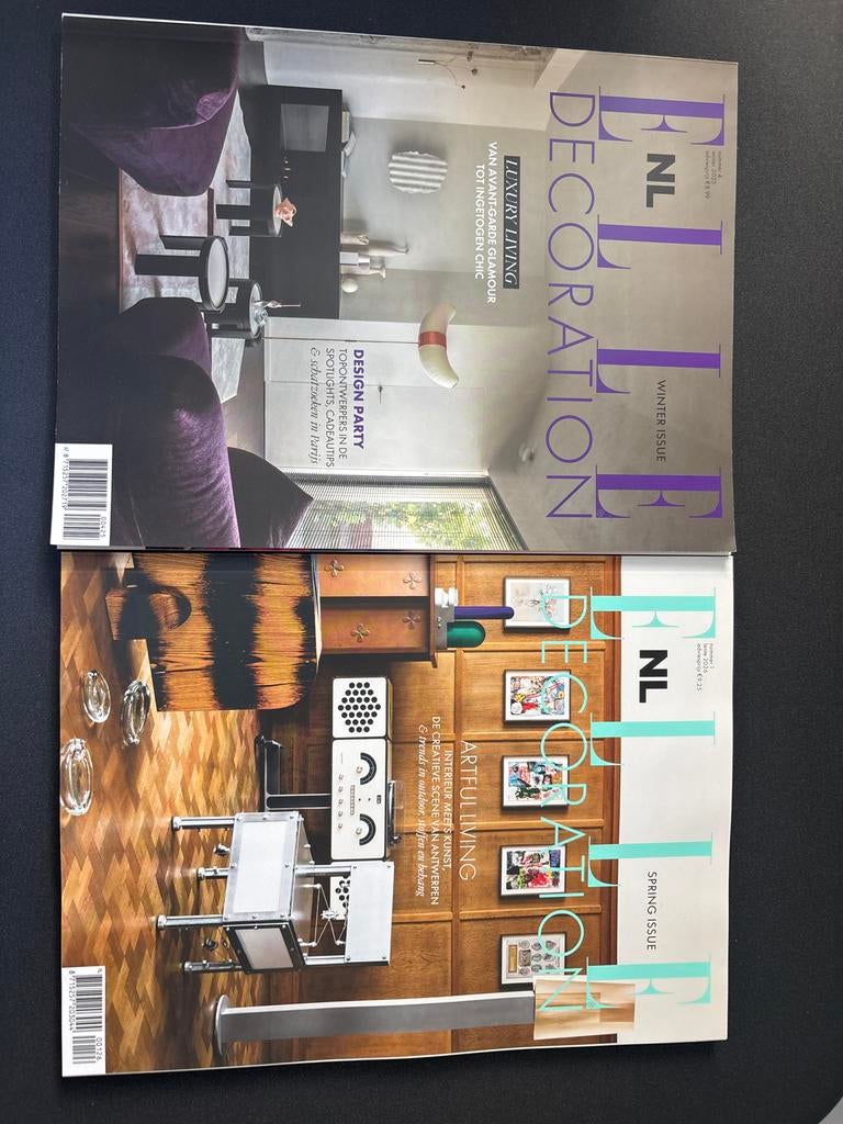 ELLE Decoration NL - Winter 2025 & Lente 2026 (2 stuks), Ophalen of Verzenden, Nieuw, Glossy