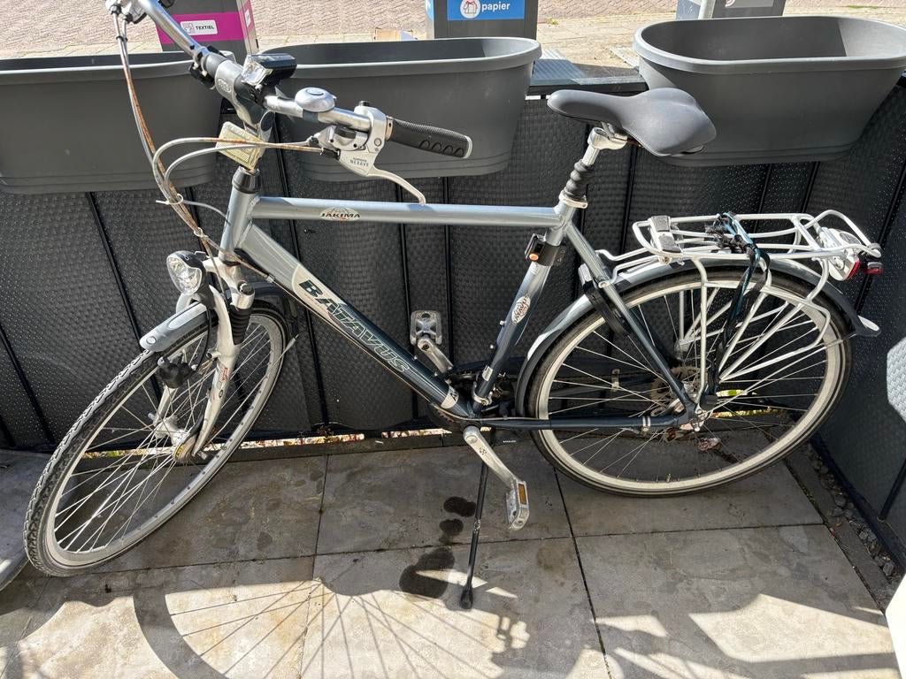 Batavus fiets met Shimano Nexave 7 speed, 21 versnellingen, Fietsen en Brommers, Ophalen, Gebruikt, Velgrem, Versnellingen