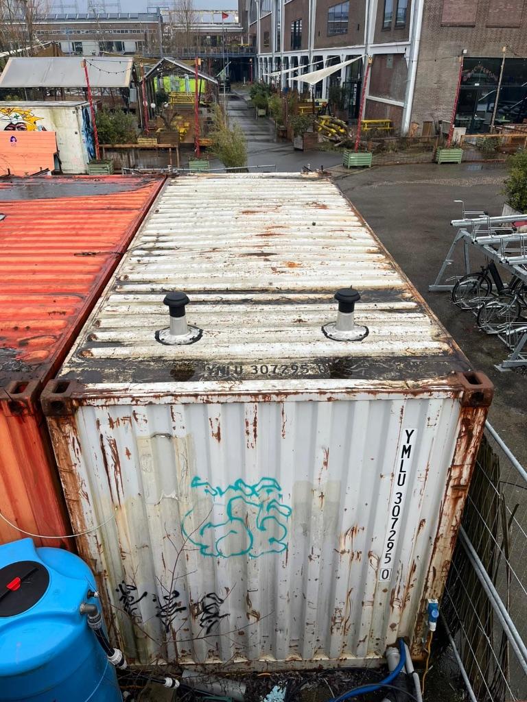 WC containers dames en heren (2 stuks totaal), Doe-het-zelf en Verbouw, Containers, Ophalen