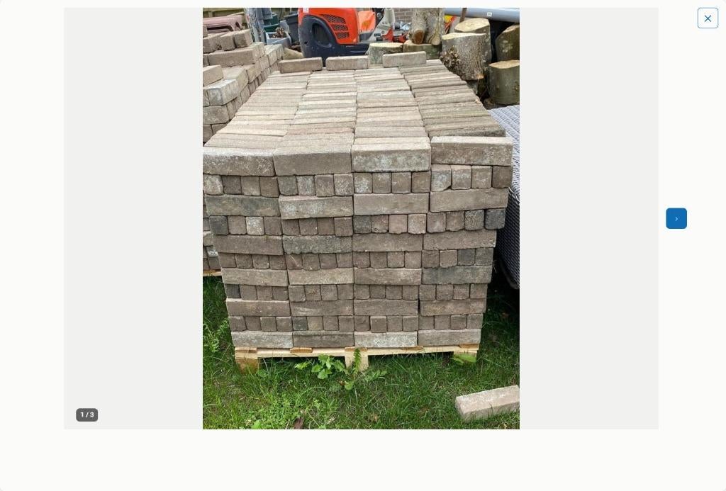 Waaltjes - Gebruikte Bestrating voor Tuin of Oprit, Ophalen, Gebruikt, Klinkers, 10 m² of meer