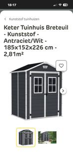 Keter tuinhuisje, Kunststof, 1 raam, Ophalen, Minder dan 250 cm