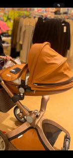 Hot Mom Kinderwagen - Bruin Leer, Ophalen of Verzenden, Zo goed als nieuw, Met reiswieg, Kinderwagen
