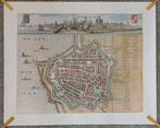 Historische Stadsplattegrond Harlingen - Schotanus 1664, Boeken, Atlassen en Landkaarten, Bernardus Schotanus a Sterringa, Voor 1800