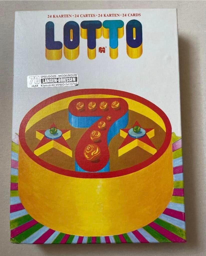 Lotto spel, Hobby en Vrije tijd, Ophalen of Verzenden, Zo goed als nieuw