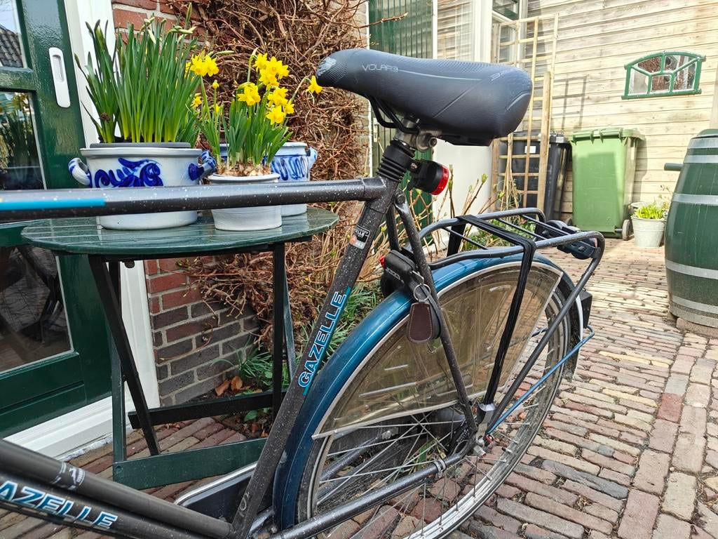 Goed onderhouden Gazelle fiets, compleet, Ophalen, Versnellingen, Gazelle, 53 tot 56 cm