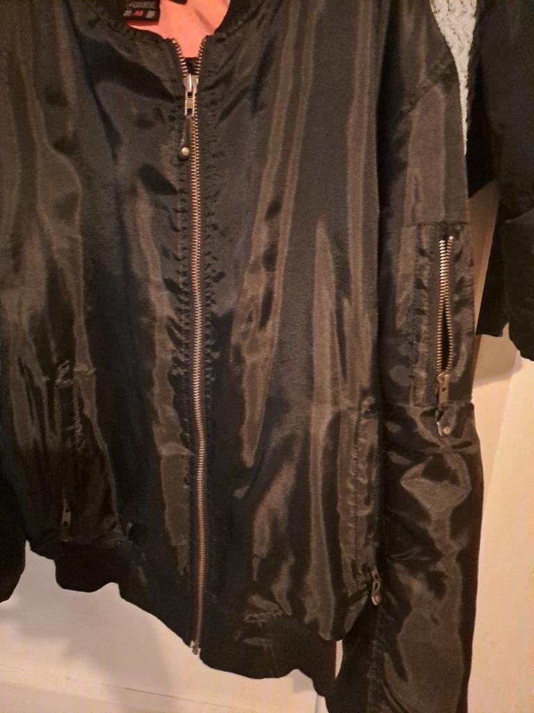 Motorjas bomber stijl met beschermers maat M, Motoren, Kleding | Motorkleding, Ophalen of Verzenden