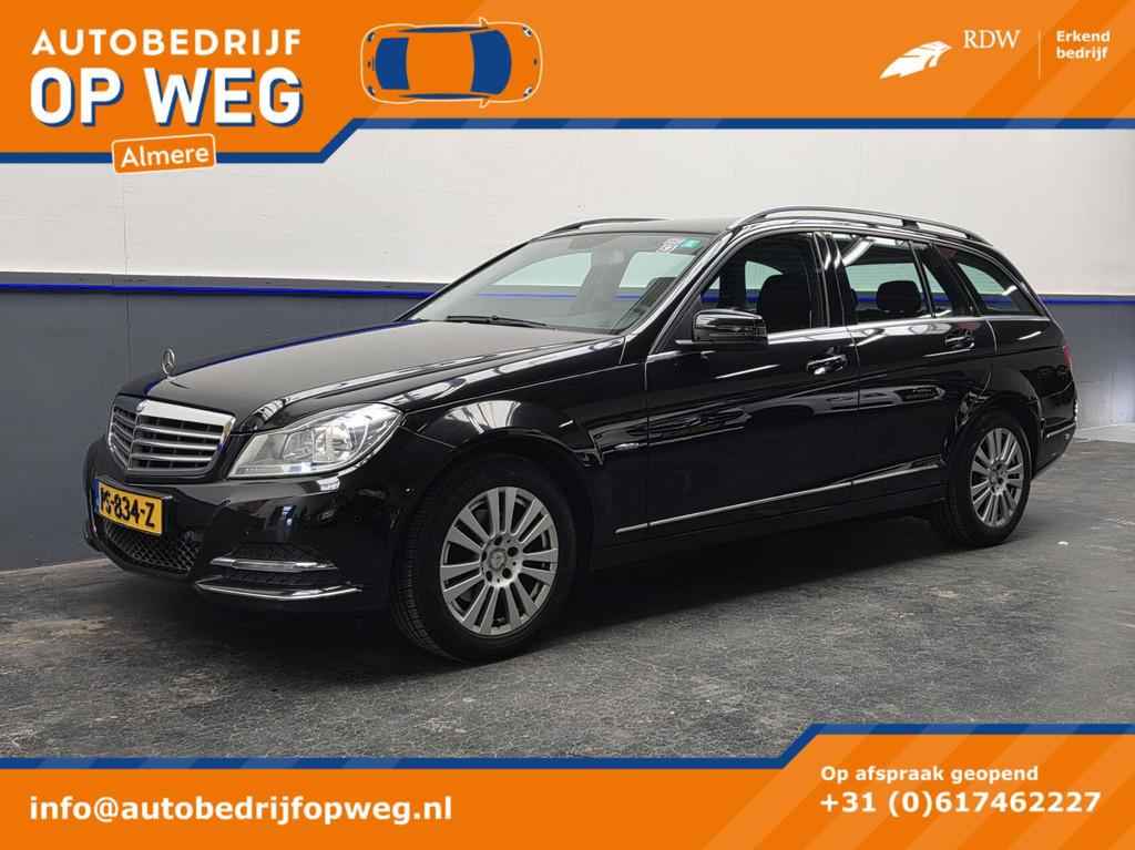 Mercedes C-klasse Estate 180 Business Class Elegance | Autom, Automaat, Euro 5, 1796 cc, Zwart