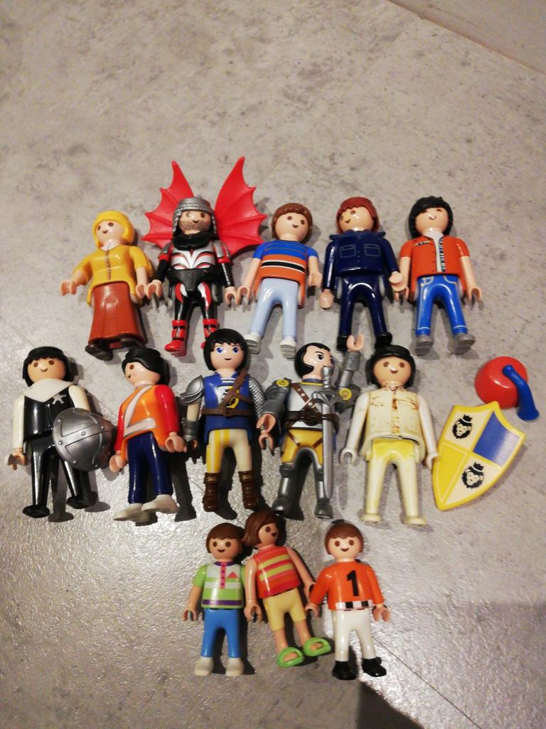 Collectie playmobil poppetjes, coaching /familie opstelling, Ophalen of Verzenden, Zo goed als nieuw, Los playmobil