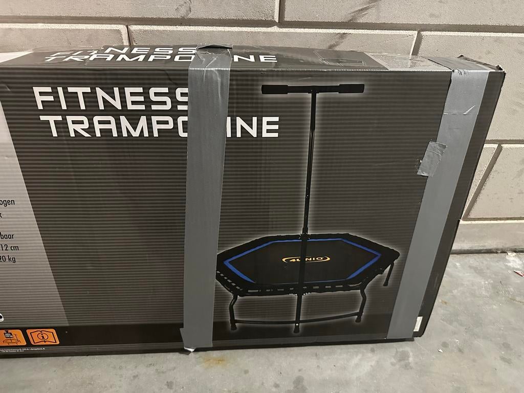 4UNIQ Fitness Trampoline - Opvouwbaar & Verstelbaar, Ophalen of Verzenden, Zo goed als nieuw