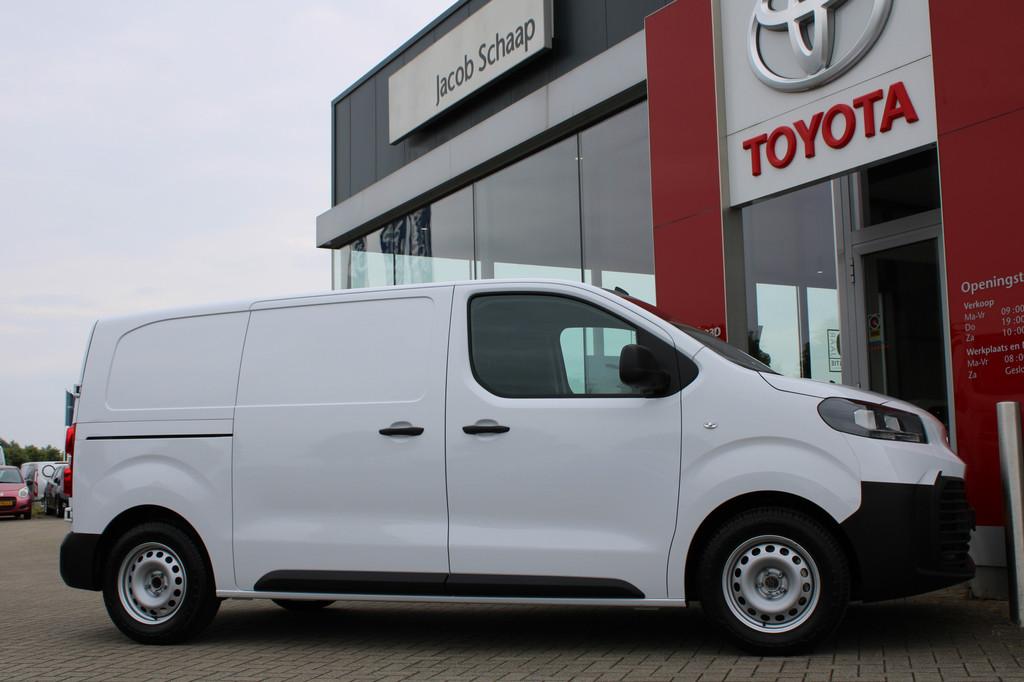 Toyota PROACE Electric Worker Challenger Extra Range 75 kWh, Auto's, Bestelauto's, 12 maanden, Gebruikt, Parkeersensor, Wit