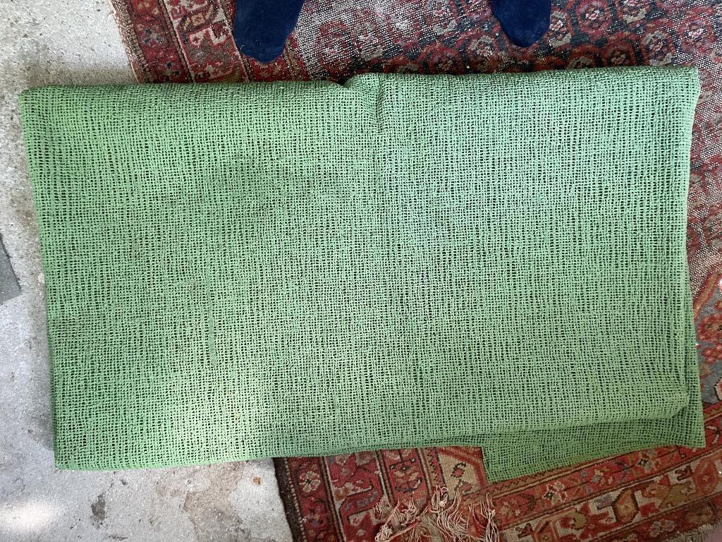 Tenttapijt 400 x 240 cm, Caravans en Kamperen, Kampeeraccessoires, Ophalen, Gebruikt