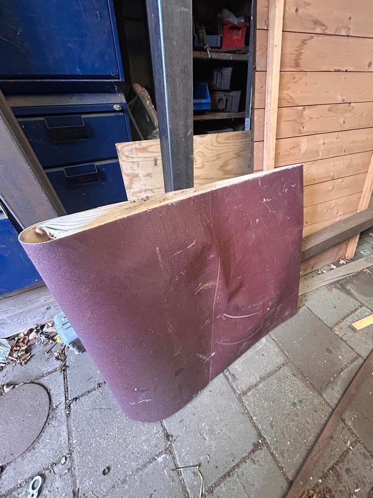 Grote rol schuurpapier voor diverse klussen, Ophalen, Gebruikt, Overige typen