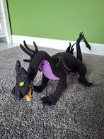 Vintage Disneyland-Walt Disney World Maleficent Knuffel, Ophalen of Verzenden, Overige figuren, Gebruikt, Knuffel