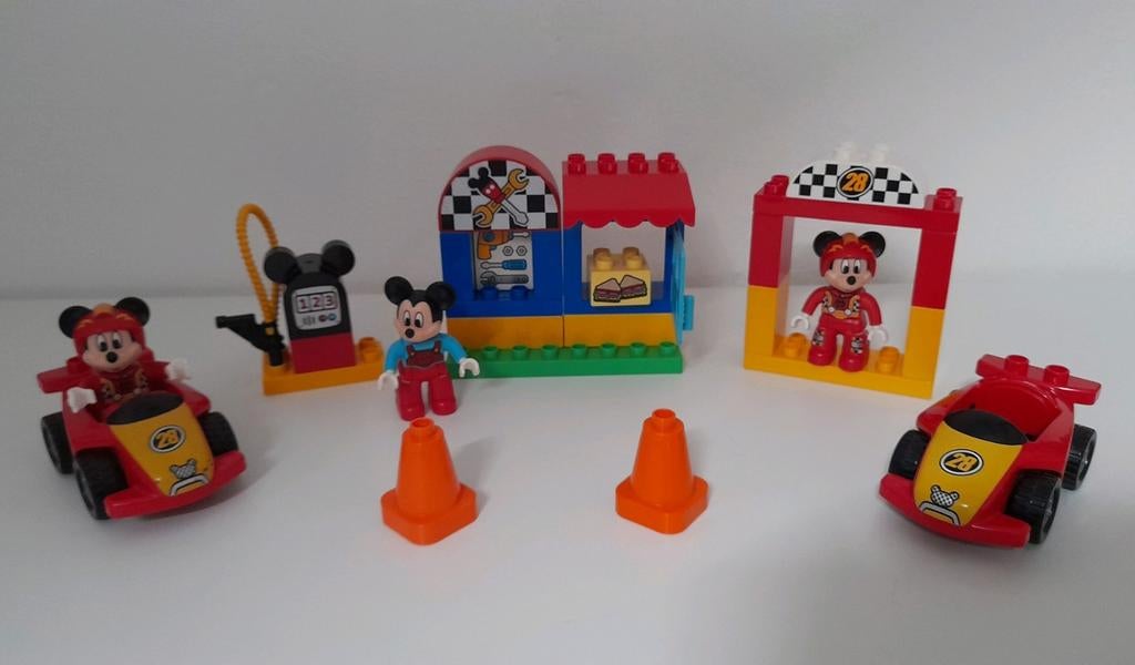 Lego Duplo Mickey Mouse, Kinderen en Baby's, Speelgoed | Duplo en Lego, Ophalen of Verzenden, Zo goed als nieuw, Duplo