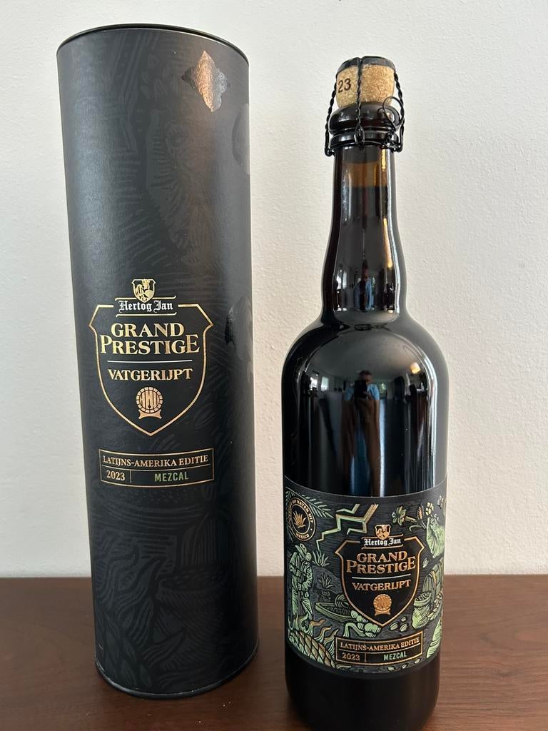 Hertog Jan Grand Prestige Prestige Mezcal 2023, Verzamelen, Biermerken, Ophalen of Verzenden, Nieuw, Flesje(s), Hertog Jan