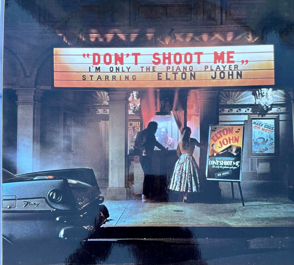 Elton John - Don't Shoot Me I'm Only The Piano Player LP, Gebruikt, Ophalen of Verzenden, 12 inch, Gatefold hoes