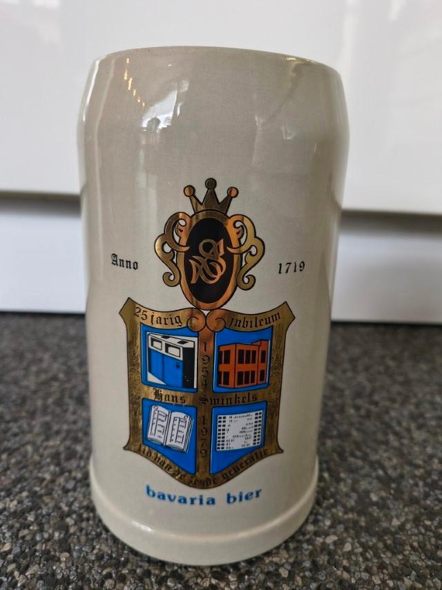 * Bavaria stenen pul 25 jubileum 1954 – 1979 Hans *, Verzamelen, Biermerken, Zo goed als nieuw, Pul(len), Bavaria, Ophalen of Verzenden
