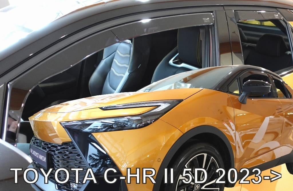 Toyota donkere zijwindschermen Heko pasvorm oa Aygo X Rav4, Ophalen of Verzenden, Nieuw