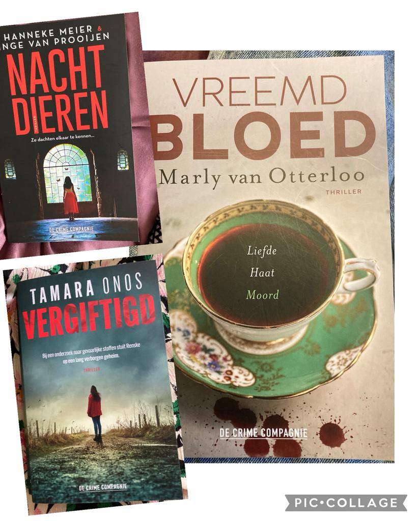 3 thrillers Crime Compagnie, Ophalen of Verzenden, Zo goed als nieuw