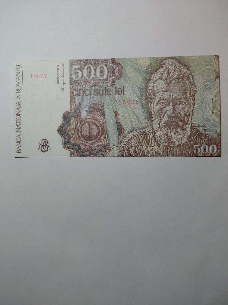 Roemenië 500 lei 1991, Ophalen of Verzenden, Overige landen