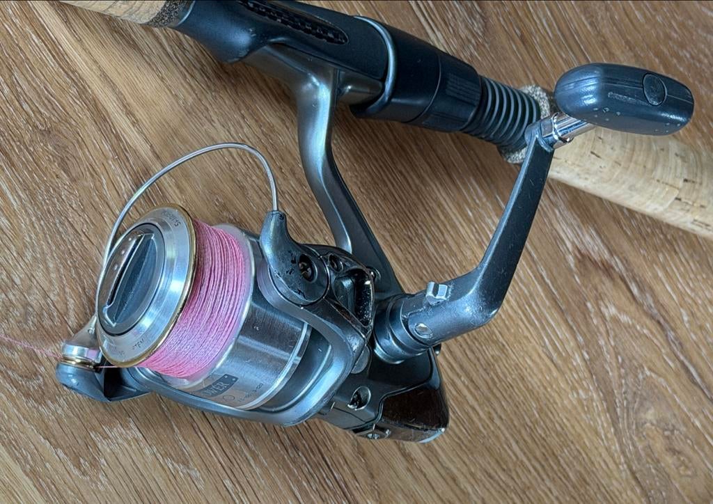 Shimano Twin Power 2500 molen, Watersport en Boten, Hengelsport | Algemeen, Ophalen, Gebruikt, Molen