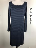 Studio Anneloes Jurk  (mt: 38) JR/8699, Maat 38/40 (M), Studio Anneloes, Blauw, Studio Anneloes