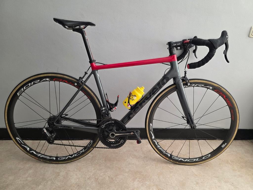 Cervélo R5 racefiets met Campagnolo Record EPS, Fietsen en Brommers, Fietsen | Racefietsen, Overige merken, Carbon, Ophalen of Verzenden