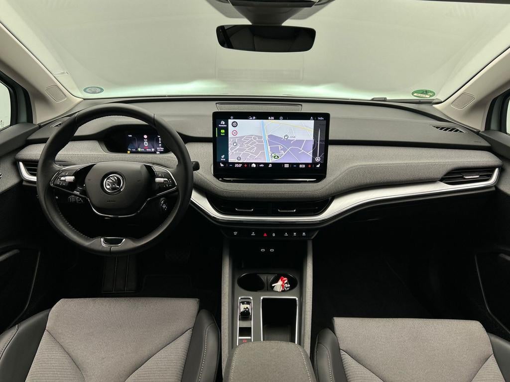 Skoda Enyaq iV 60 | SOH 92% | Origineel NL | Half/Leder | Ap, Auto's, Skoda, Automaat, Achterwielaandrijving, Gebruikt, Zwart