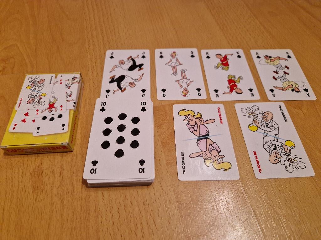 Suske en Wiske kaartspel – leuk voor verzamelaars en fans, Verzamelen, Speelkaarten, Jokers en Kwartetten, Ophalen of Verzenden