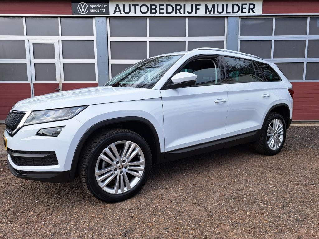 Skoda KODIAQ 1.5 TSI 150 Pk Business Edition Plus Dsg-7, 4 cilinders, 1481 kg, Wit, Bedrijf