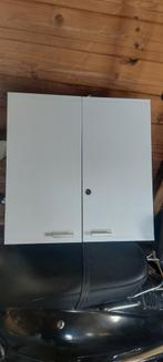 Wit medicijnkastje met twee deuren, Ophalen, Zo goed als nieuw